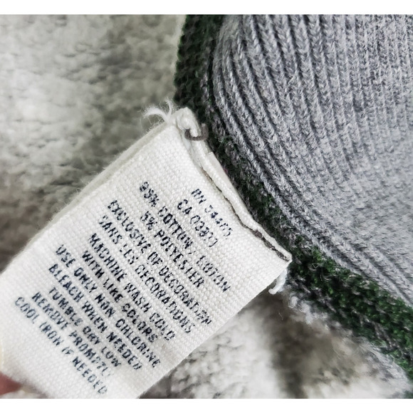 Vintage Y2K American Eagle AE Full Zip Thick Sweatshirt Jacket size Large - Picture 13 of 13